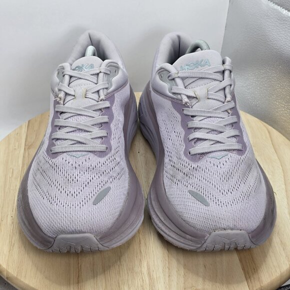 Mens Size 11 D - Hoka One One Bondi 8 WIDE Lavender Great Condition Sneakers - Picture 4 of 9